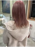 ワンブリーチピンクベージュ
