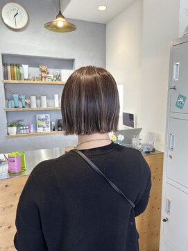 シュガール(Sugarlu) パツっとボブ/ハイライト