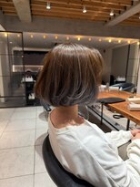 スウィートルーム 藤沢(sweet room)&nbsp;ブルーグレーグラデーションボブ