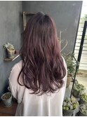 ピンクラベンダー/透明感カラー/20代30代40代