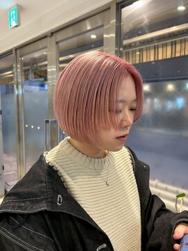 アース 高円寺店(HAIR & MAKE EARTH) ペールピンク♪ 【@mppp_32485】