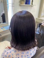 エクファ ヘア リゾート 大津 瀬田店(ex-fa hair resort)&nbsp;イメチェン/ホワイトブロンド/外ハネボブ/美髪/大津/瀬田