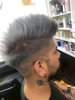 ライサンヘアネパール(Raisan Hair Nepal)&nbsp;メンズハイトーンモヒカンフェード