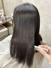 【梅雨対策】縮毛矯正2stepトリートメント付き￥14300