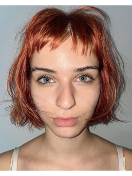 チクロ(ticro) 【チクロ】レイヤーボブ/ブラッドオレンジ