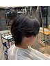 [メンズ限定]曲がる縮毛矯正+カット