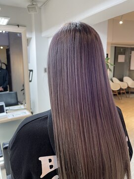 ロンド レグリーズ 立川(Lond leglise) ラベンダーミルクティー/ボブ/レイヤー/髪質改善/縮毛矯正/立川