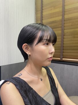 ヘアリゾートエーアイ 浅草店(hair resort Ai) cut/ くびれショート/ レイヤーショート/グラデーションショート