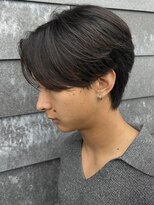 ヒュイル バイ ニアウ(Hwyl by Niau)&nbsp;メンズマッシュセンターパートスパイラルパーマニュアンスパーマ