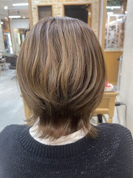シャンティ 琴似店(Shanti) ハイライト&白髪活かしカラー