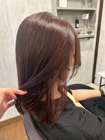 コルテ 倉敷西坂店(CoRte.)&nbsp;大人可愛い/美人ストレート/艶髪/レイヤーカット/ブラウンカラー