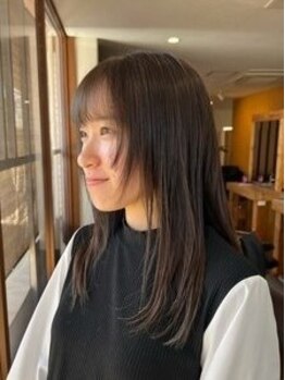 ベビーモード 茶屋町店の写真/ナチュラルスタイルであなただけの似合わせカット☆骨格やクセを生かしたトレンドヘアをご提案◎