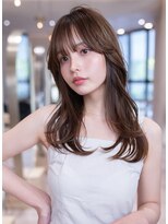 ハバナ 渋谷(HAVANA)&nbsp;髪質改善レイヤーカット/ココアベージュ/ヘーゼルブラウン/小顔