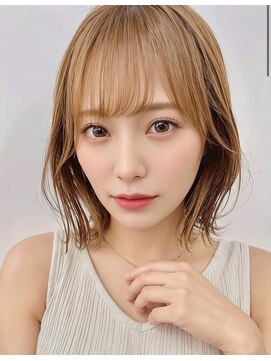 ミニボブレイヤー/レイヤーカット/ショートボブ/顔周り韓国/仙台