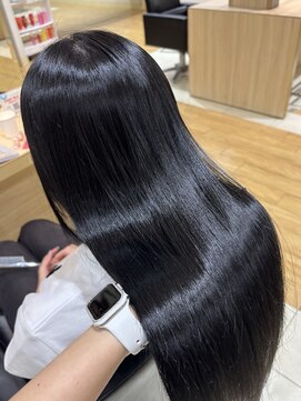サラ 新宮店(SARA) 【新宮/古賀】髪質改善ストレート/ブルーブラック