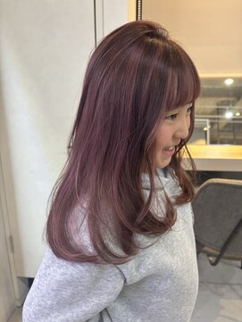 リア 近鉄八尾店(Lia) ハイライト×ピンク