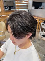 メロウマン(mellowman) men's白髪ぼかしハイライト【立川ハイライト】【立川men's】