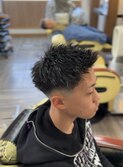 ショート　ツイストスパイラル