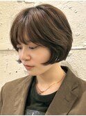 ボブフレンチボブショートボブボブパーマレイヤーパーマ
