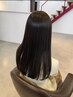 【【6月7月限定】髪質改善トステア縮毛矯正+カット+カラー¥21000~