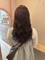 メルト 西梅田店(melt) ふんわり感がかわいいマロンブラウン