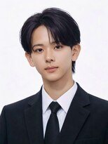 ナチュラル 渋谷(NATURAL)&nbsp;ラウンドマッシュ×フェイスレイヤー　コンマバング