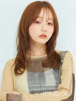 アーサス ヘアー サローネ 五井店(Ursus hair salone by HEADLIGHT)&nbsp;似合わせウルフミディアムレイヤーくびれミルクブラウン小顔韓国