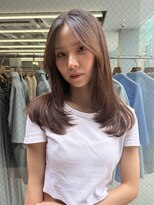 ブランコ 表参道(BLANCO) ダークパープル/ナチュラルショート/夏のヘアアレンジ/表参道
