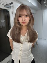 ペレ 原宿(PELE)&nbsp;ダークパープルナチュラルショート夏のヘアアレンジ原宿