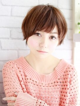 ナル 白山神社参道通り店(nalu) 無造作ナチュラルショートヘアー