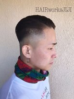 ヘアーワークス ジジ(HAIR works JIJI) 7:3オールドフェードスタイル