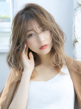 ロンド ルージュ 銀座店(Lond rouge) 【Lond rouge】カジュアルウェーブの大人ヘアー