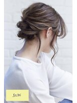 表参道駅/青山　大人かわいいヘアアレンジ　辻幸奈