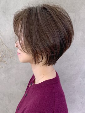 マグ ギンザ(mag ginza) フワッと束感×ひし形シルエット×丸みとくびれショート◎