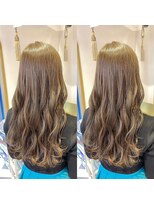 ロンドアベニール 北千住(Lond avenir)&nbsp;透明感◎ オリーブベージュ　ブリーチなし　西田大樹