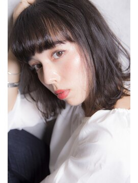 ミエル ヘア 新宿(miel hair) 〈mielhair新宿〉大人可愛い艶ボブ 髪質改善