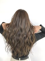 ヘアサロンアンドヘアメイクディー(hair salon hair make D)&nbsp;仙台D 透明感のある カラー ヌーディアッシュ マロン ベージュ