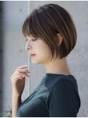 絶壁解消大人ショートボブ20代30代40代【AIN.表参道】川原大地
