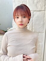 ラミ(L'ami) 【東 純平】大人可愛いコンパクトショート＋ピンクベージュ