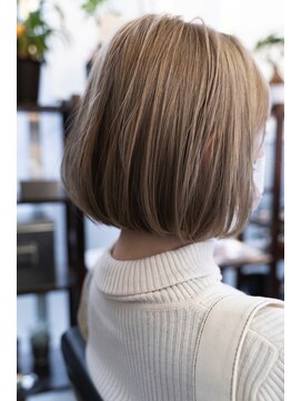 シャロン(SHARON) 【SHARON原宿】結べる長さのショートボブ/ハイトーンベージュ