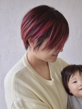 ザヘアメイクシェア(THE -HAIR MAKE SHARE-) 産休中だからできる個性派カラー