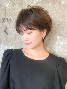 ロビー 表参道(ROBBY) 前髪あり/大人ショートヘア/ひし形ショートボブ/30代40代50代