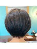 絶壁解消30代40代50代◎大人ナチュラルショートボブ1