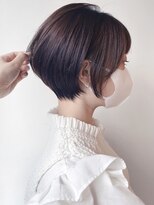 モリオフロムロンドン 原宿本店(morio from London) 【morio 原宿】大人可愛い 丸みショート 耳かけ