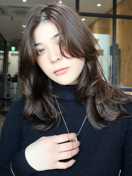 セシルヘアー 梅田店(Cecill hair) エアリーカール/うる艶髪/ショコラアッシュ/サイドバング