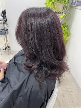 ガーデン 小山店(garden) 【ブリーチなし】ラベンダーピンク