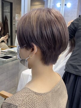 キャラ 池袋本店(CHARA) ラベンダーシルバー◎マッシュショートボブ【池袋/ショート】