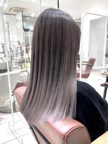 クアトログランシュ ひたちなか店(QUATRO×GranCieux)&nbsp;ナチュラルバレイヤージュ【ひたちなか/ブリーチ】