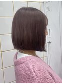 【girland】ピンクベージュ 韓国風/レイヤーカット