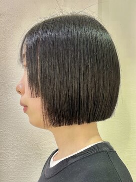 ロンドアベニール 北千住(Lond avenir) 地毛風ストレートボブ☆美髪ボブ/美髪縮毛矯正[北千住]